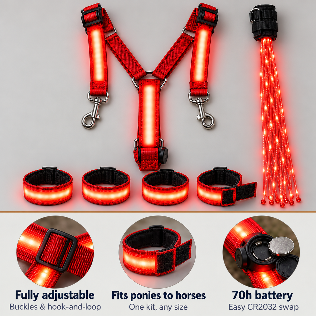 Lope Light Glow Chest Strap