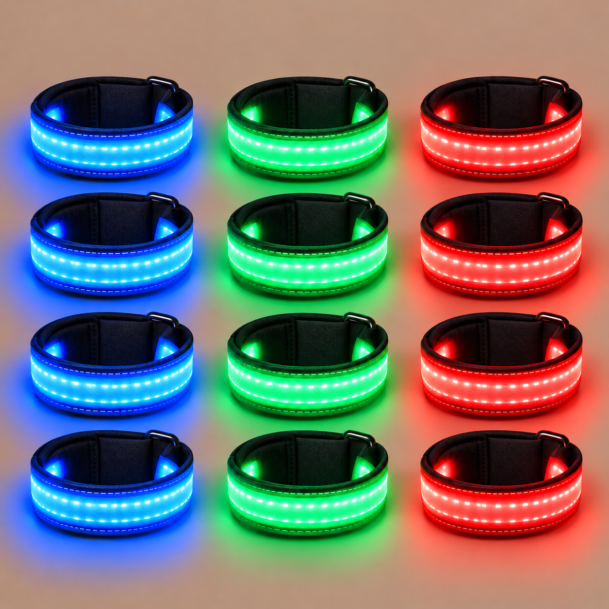Lope Light Glow Leg Bands (Set of 4)