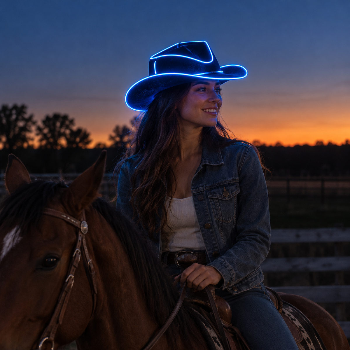 Lope Light Glow Cowboy Hat